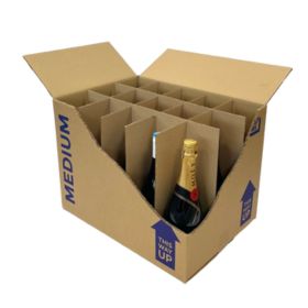 Cardboard Wine Bottle Box